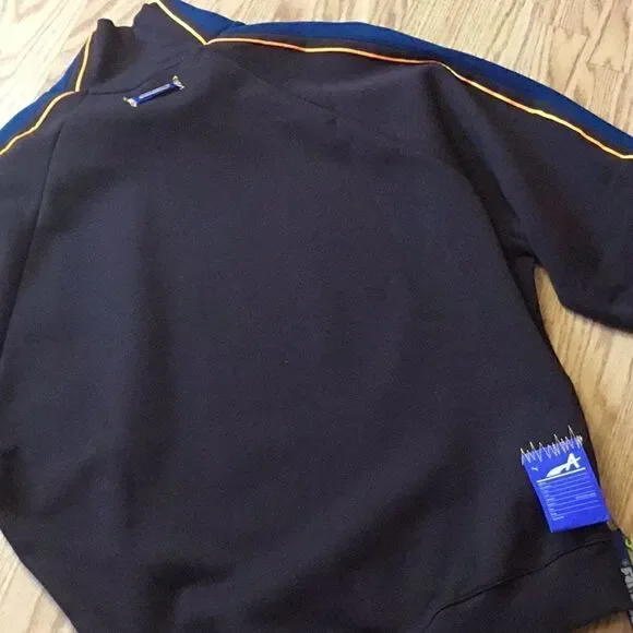 NWT PUMA sweatshirt in brown with blue & orange